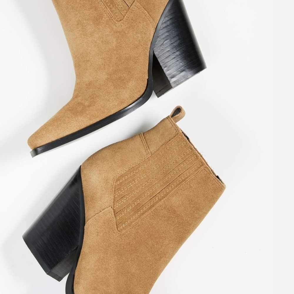 Kendall & Kylie Tan Ankle Booties